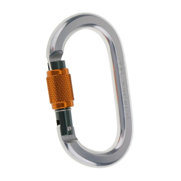 Carabiner Screw Gate D 22Kn 7/7 Happy Outdoor