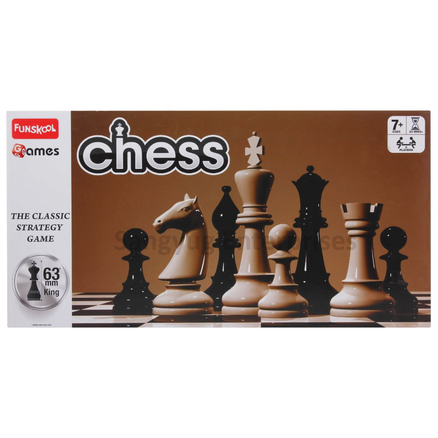 Chess The Classic Strategy Game, Funskool - Sangyug Online Shop